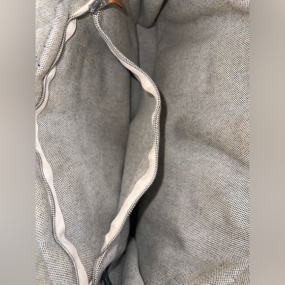 Hermès Authentic Paris Fourre Tout MM Gray Canvas Tote Hand Bag! - Picture 10 of 15